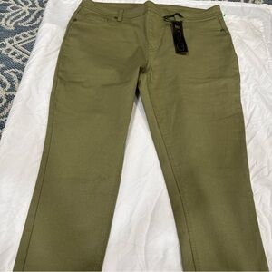 Olive Green  capri Pants DG2